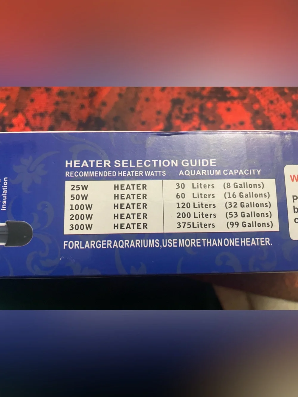 Domica Aquarium 25w Heater for 1-8 Gallons NEW